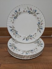 6x Royal Albert "Brgadoon" Pattern Dinner Plates