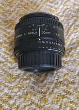 Nikon AF Nikkor 50mm F1.8D Prime Lens for F-Mount