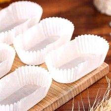 Cupcake cases  Mini, Loaf cake liners Various Colours White Yellow Brown