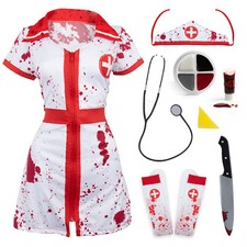 LADIES HALLOWEEN NURSE COSTUME