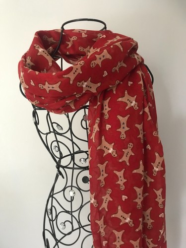 Peony gingerbreadmen print