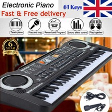 61 Keys Kids Beginner Piano Keyboard Electronic Electric Learning Keyboards Gift