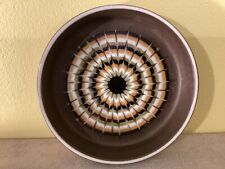 Vintage HORNSEA POTTERY Lancaster Vitramic MURAMIC FEATHERED DISH 4.75" 1977