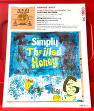 Orange Juice Simply Thrilled Honey Record Cover Art PICTURE / PRINT 10.5" x 8