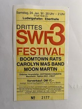 Alte Konzertkarte Ticket SWF 3