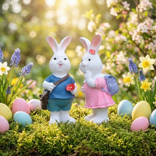 Easter decor spring - decor, bunny