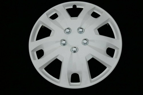 White wheel trims - white, cap