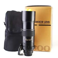 Nikon AF-S 300mm F4 D Autofocus Prime Lens with Front & Rear Lens Caps Case &Box