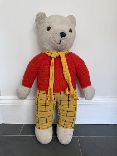 Vintage 80s rupert bear - rupert,