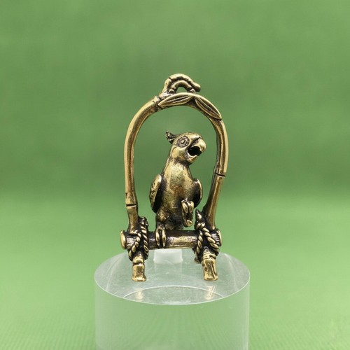 Brass bird cage - brass,