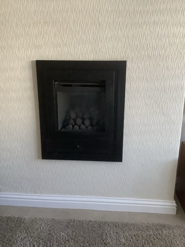 Crystal bronze gas fire - gas,