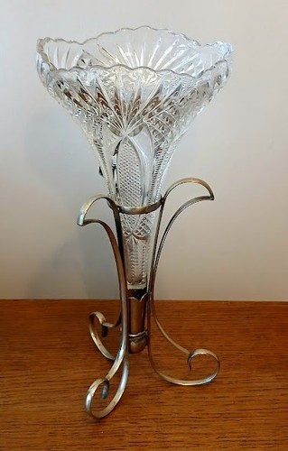 Antique edwardian cut glass - antique,
