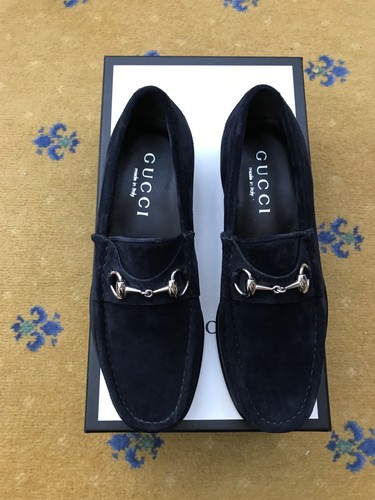 Gucci loafers shoes suede - shoes,