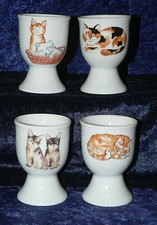 Cute cats & kittens set of 4