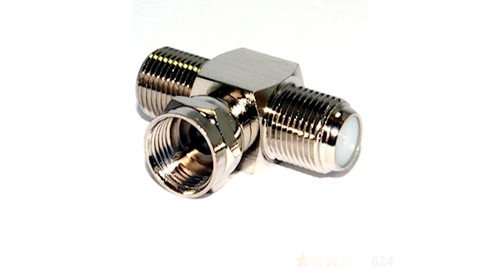 Way type splitter - f-type,