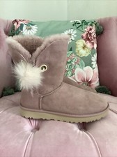 BNWOB Pink Suede UGG Boots