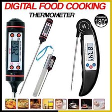 Digital Food Thermometer Probe Cooking Meat Kitchen Temperature BBQ Turkey Milk