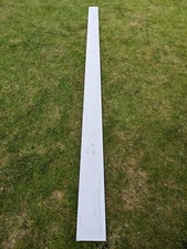 UPVC Flat Plastic Soffit Board | Skirting Trim Strip | White 9 x 150 mm | 3.4 m