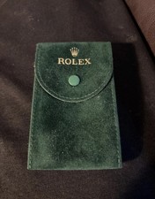 Rolex Green Travel Pouch Case