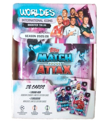 Topps match attax - topps, tin