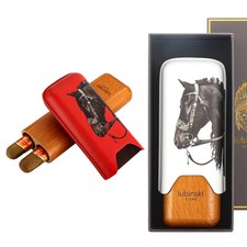 Lubinski leather wood - wood, cigar