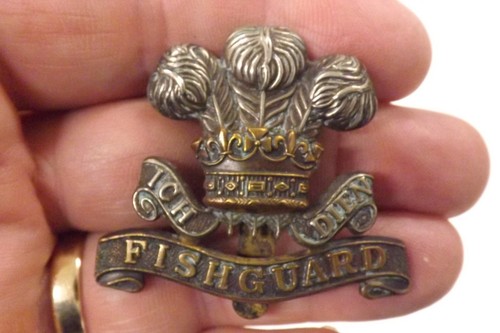 Military badge pembrokeshire - military,