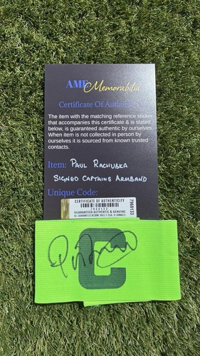 Paul rachubka signed - paul,