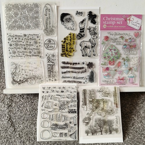 Job lot stamps christmas - lot,