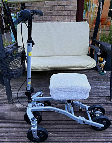 Strideon wheel rollator knee - 5-wheel, rollator/knee