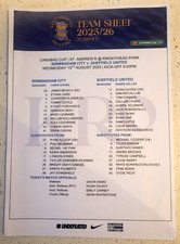 13.8.2025 BIRMINGHAM CITY v