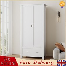 Wooden 2 Door Wardrobe with 1