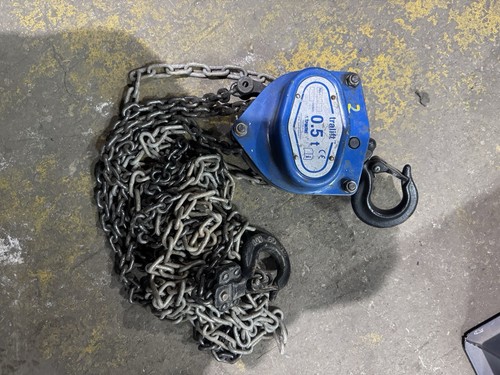 Tractel chain blocks - 0.5t,