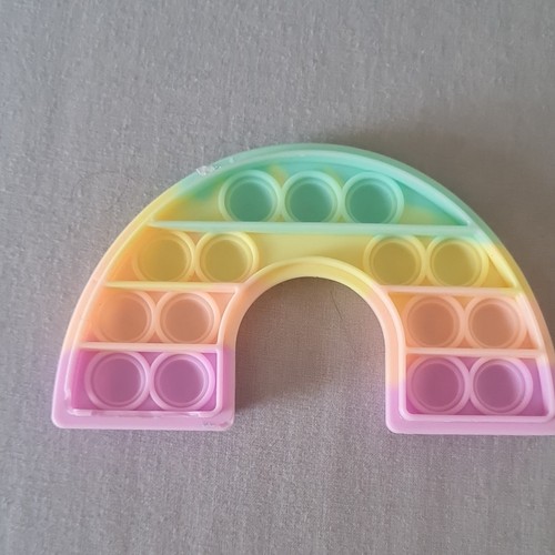 Rainbow silicone pop - silicone, it