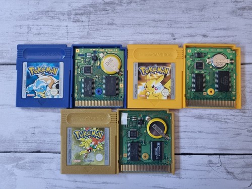 Pokémon gold blue yellow - blue,