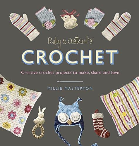 Ruby and custard crochet - and,