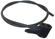 Track / Floor Pump Head and Large 119cm Hose Replacement - Presta Schrader Valve