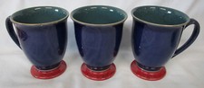 Denby Harlequin Red Green Blue
