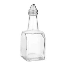 Vinegar bottle glass shaker - vinegar,
