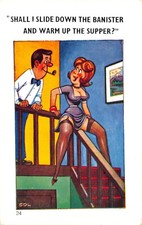 SAPPHIRE COMIC POSTCARD  NO 24