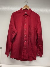 Van Heusen Men's Cotton Red
