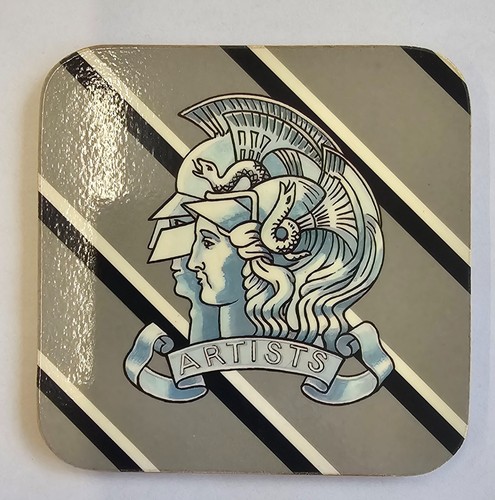 Artists rifles coaster - artists,