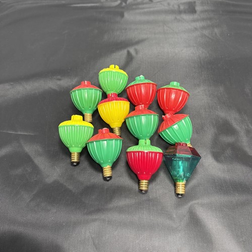 Vintage bubble light bases - 14,