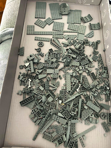 Lego grey bricks plates - grey, &
