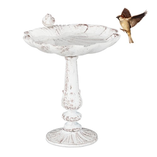 Bird bath outdoor water bowl - bath,