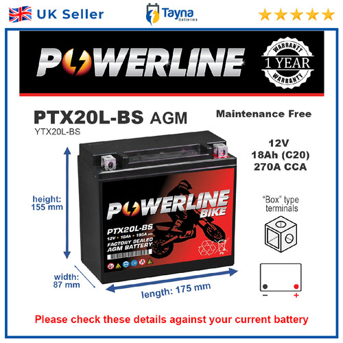 Motorcycle battery for can - battery, can-am