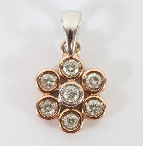 9ct rose gold diamond - 9ct,