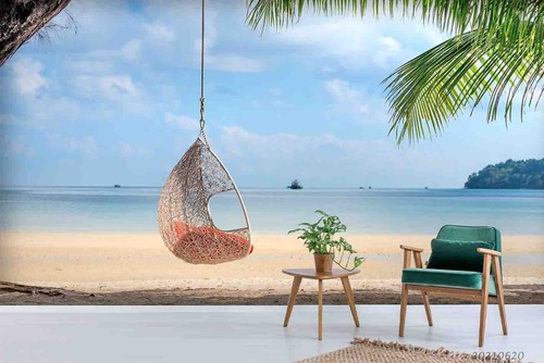 Beach sea rattan chair - rattan,