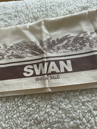 Vintage tea towel - vintage, herb