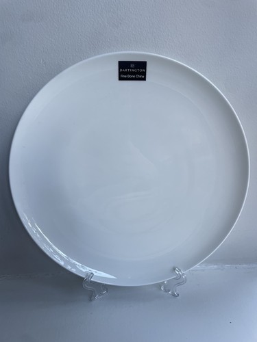 Dartington dinner plate - dartington, white
