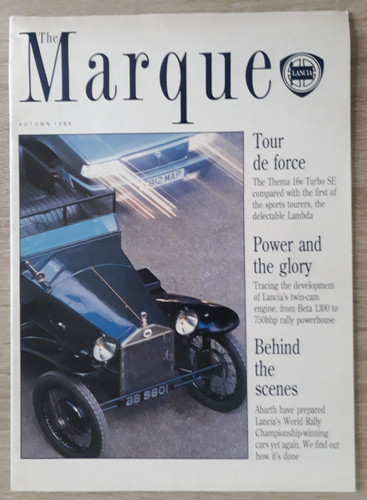 Lancia marque brochure autumn - marque,